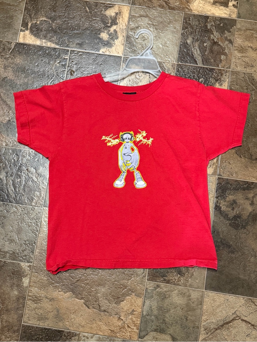 90s Vintage Limp Bizkit Red Alien T-Shirt